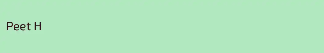 Peet H